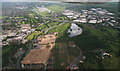 River Nene, Northampton: aerial 2015