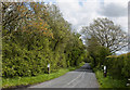 The road from Height Barn towards Elmridge