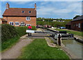 Napton Bottom Lock No 8 along the Oxford Canal