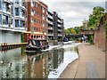 Narrowboat on the Regent