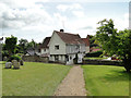 The Old Moot House from Rattlesden churchyard