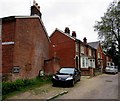 Palmerston Street houses in Romsey