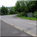 Electricity substation near Ebbw Vale Parkway railway station 