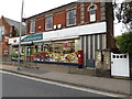 TM1844 : Co-op Foodstore & Cauldwell Hall Road George VI Postbox by Geographer