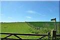 Public footpath towards South Alkham