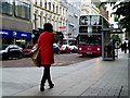 Catching the metro bus, Belfast