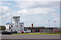 NY4860 : Carlisle Airport - control tower and passenger terminal (2) by The Carlisle Kid