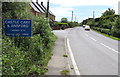 Castle Cary & Ansford northern boundary sign