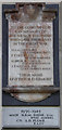 TM2984 : St George, St Cross South Elmham - War Memorial WWI & WWII by John Salmon