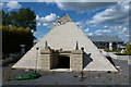 SO7492 : Pyramid, Wonderland Gardens by Alan Terrill
