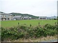 Rugby pitch at Ysgol Eifionydd, Porthmadog