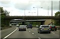 A footbridge over the M6