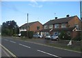 Houses along West Heath Road