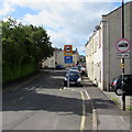 Two similar traffic signs 10 yards apart in Brook Road, Twerton, Bath