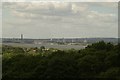 View of Enfield and the King George V Reservoir from Yates Meadow