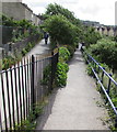 ST7364 : Path to platform 2 at  Oldfield Park railway station, Bath by Jaggery