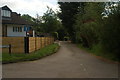 View down Rats Lane from Wellington Lane