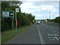 NZ3247 : Bus stop on the A690 by JThomas