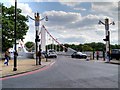 TQ2877 : Chelsea Bridge, Kensington by David Dixon