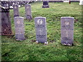 Three war graves in Cuidhir Cemetery