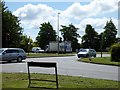 Road junction near Bradfield Green