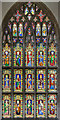 TF1135 : West window, St Andrew's church, Horbling by J.Hannan-Briggs