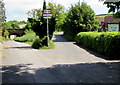 Maiden Newton railway station name sign