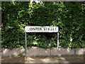 TM1844 : Cowper Street sign by Geographer