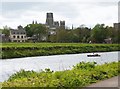 NZ2742 : Durham Cathedral, across the River Wear by Derek Voller