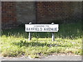 Road name on Portsmouth Road, Frimley