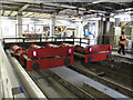 TQ2681 : Hydraulic buffers (2), platforms 11 & 12, Paddington Station by David Hawgood