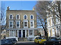 Houses in a cul de sac off Wallace Road, N1