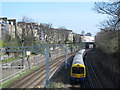 Railway lines east of Canonbury station