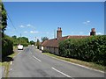 TL5205 : Bobbingworth: Roman Road and the Old Post Office in Bovinger by Nigel Cox