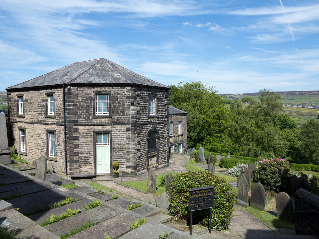 Methodist Chapel at Heptonstall © Trevor Littlewood :: Geograph Britain ...