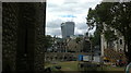 View of the Walkie Talkie from the Tower of London