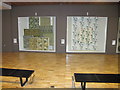 SJ8495 : Textiles in refurbished Whitworth Gallery by David Hawgood