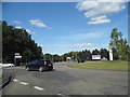 Roundabout on Meudon Avenue, Farnborough