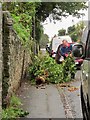 Storm damage, Teignmouth Road, Torre