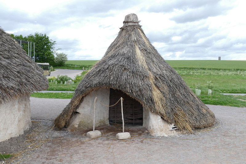 Neolithic village, Stonehenge © Alan Hunt :: Geograph Britain and Ireland