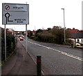 No right turn across Bristol Road at the Worston Road junction, Highbridge