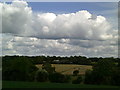 Clouds above the horizon near to Ashridge Farm