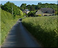 Middle Aston Lane towards Middle Aston