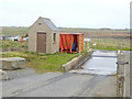 Disinfectant dip at Bossack Landfill Site