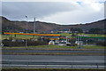 Shell filling station, A55