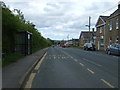 Bus stop and shelter on Lumley New Road