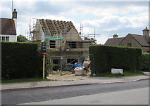 ST9897 : Windmill Road house construction, Kemble by Jaggery