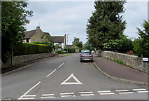 ST9897 : West along Station Road, Kemble by Jaggery