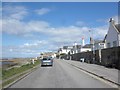 Approaching Findhorn on the B9011