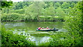 Canoeing down the river